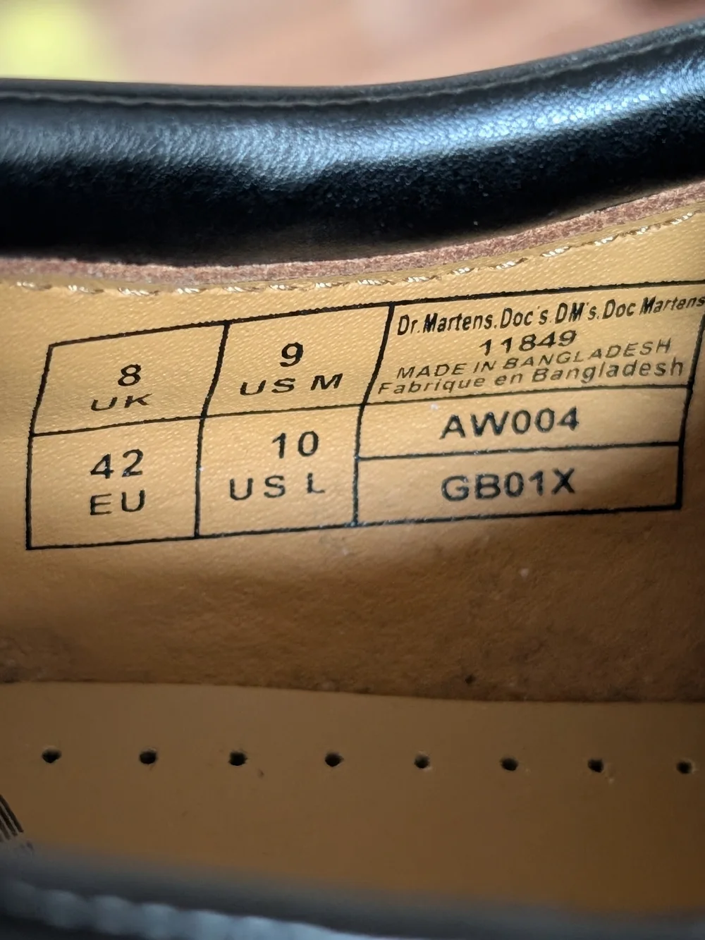 Dr. Martens brand new